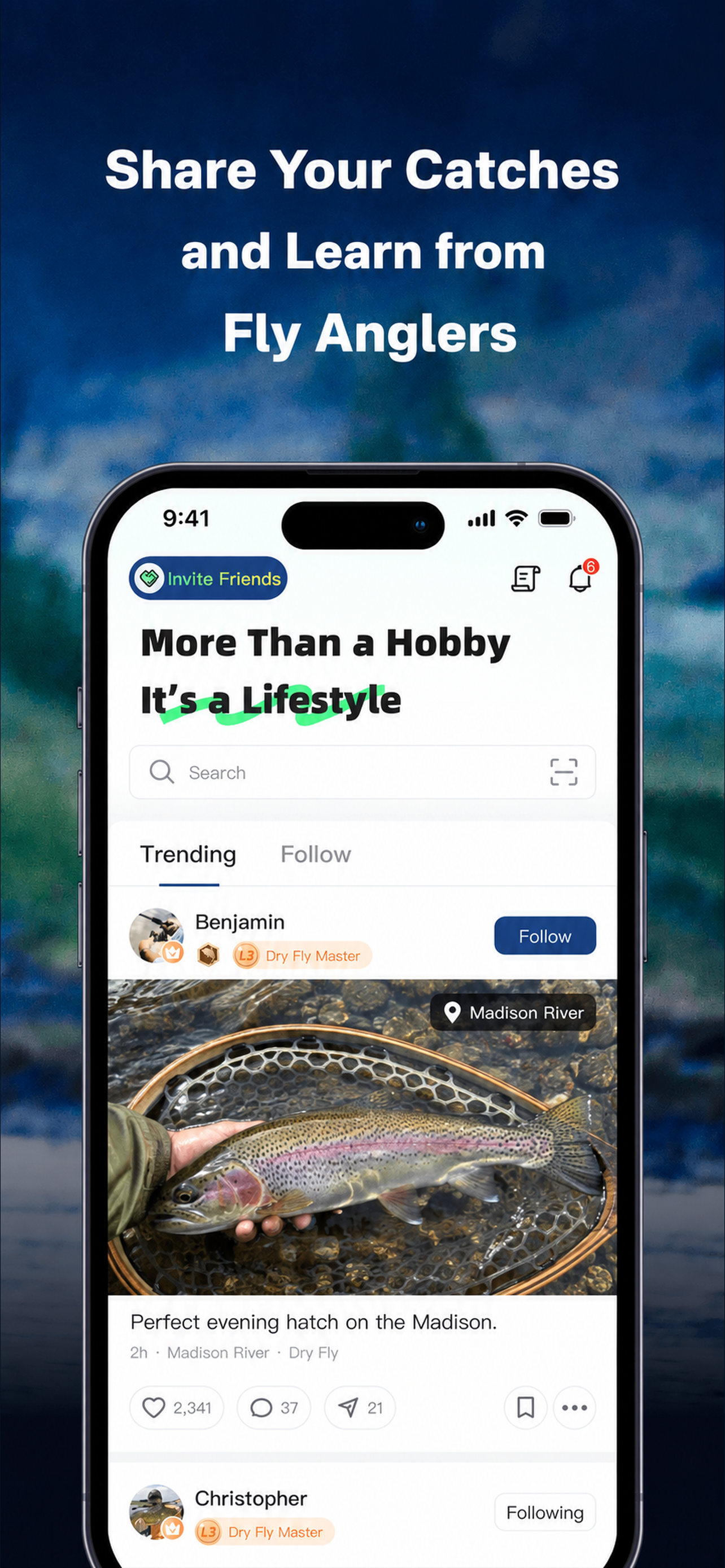 Share Your Catches and Learn from Fly Anglers